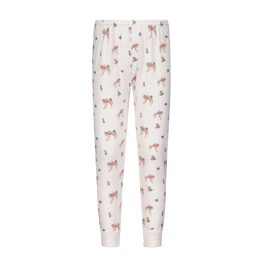 Polkadot BOYS PANT - Vintage Equestrian Print