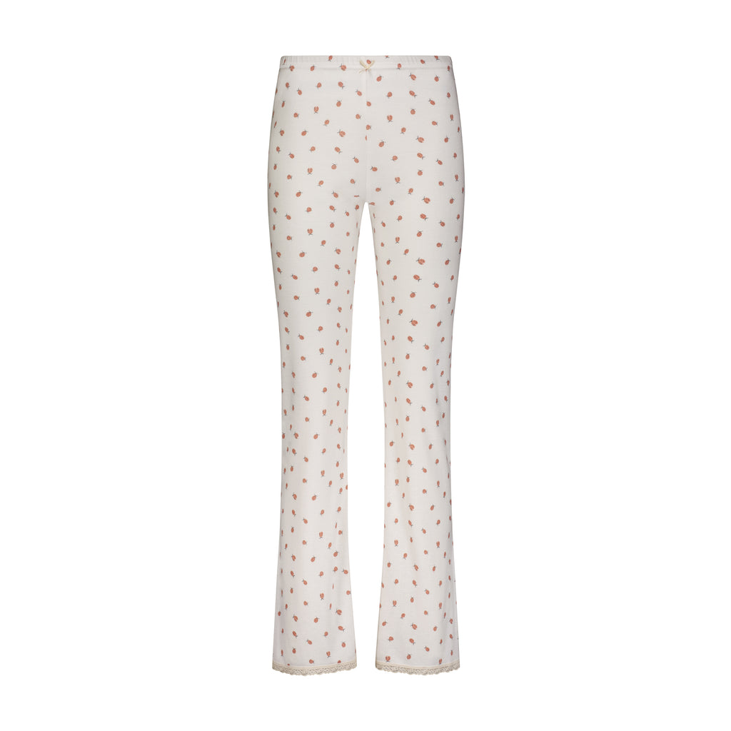 Polkadot LUCKY LADYBUG Print LONG PANT Hi Rise