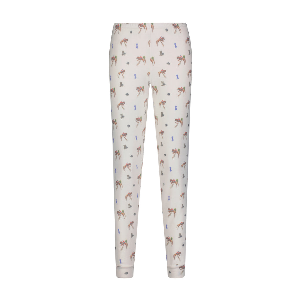 Polkadot JOGGER - Vintage Equestrian Print