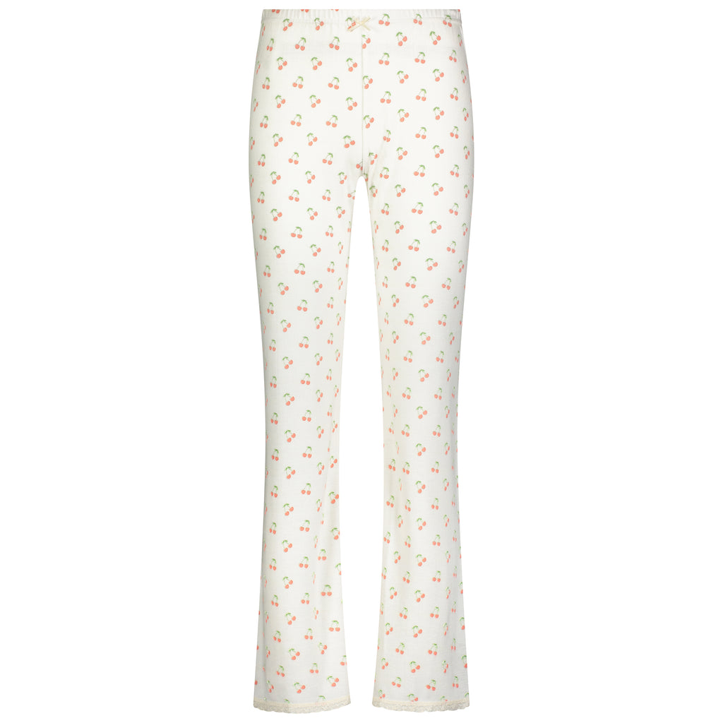 Polkadot LONG PANT - Cherry Print