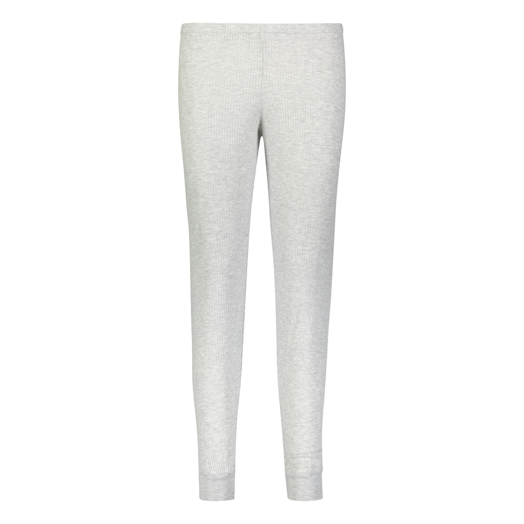 Polkadot JOGGER Mid Rise Original Fit - Heather Grey Rib Knit