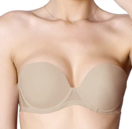 Nautica Women's Soho Solids Removable Soft Cup Bra Bikini Top