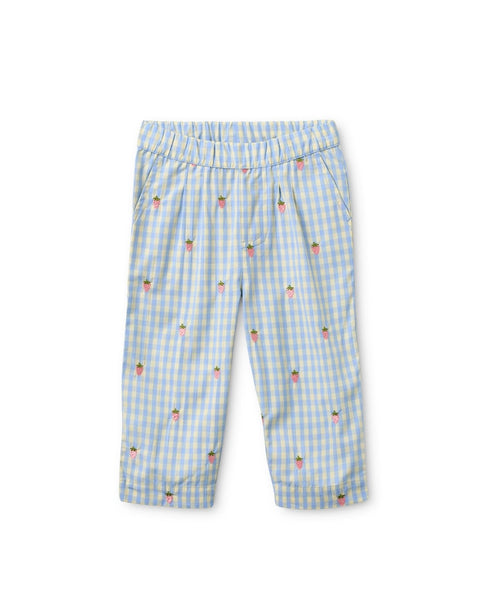 FLOESS~ Mille blue gingham pants