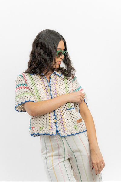COPPELIA~Gianni crochet cardigan