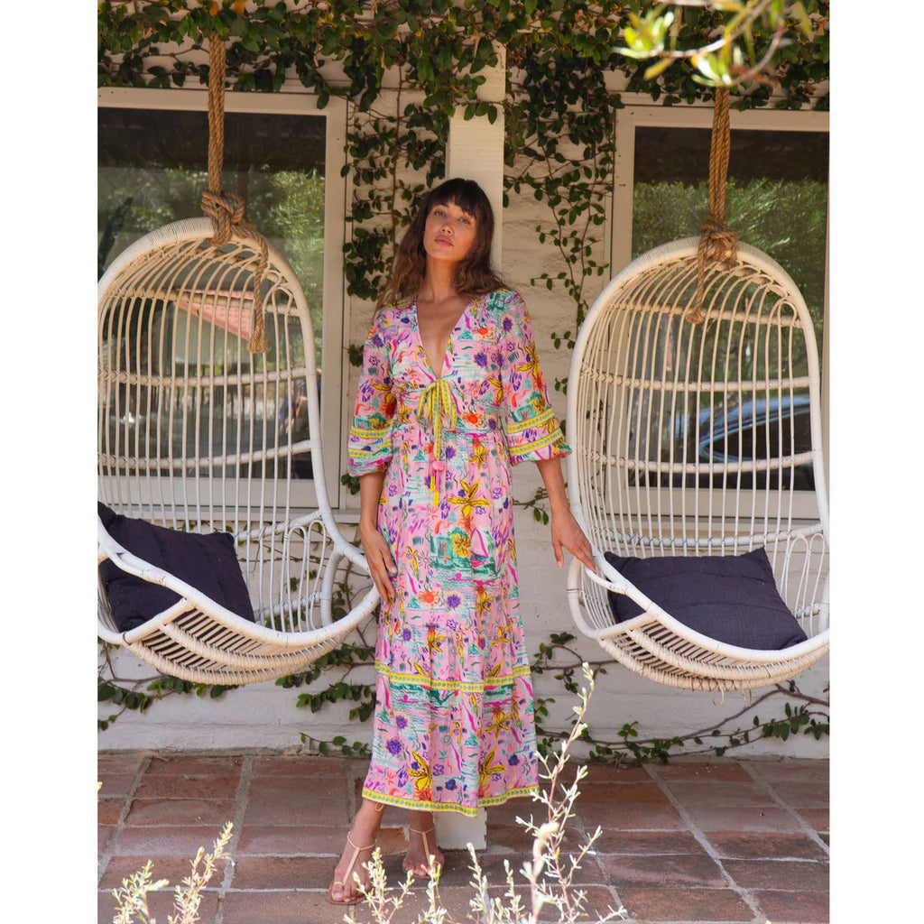 BELL~ Magnolia maxi dress