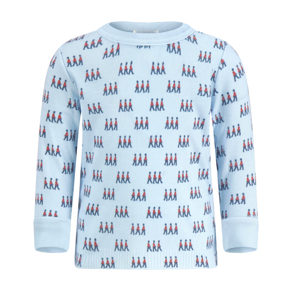 Polkadot BABY BOYS LONDON SOLDIER CREW LS