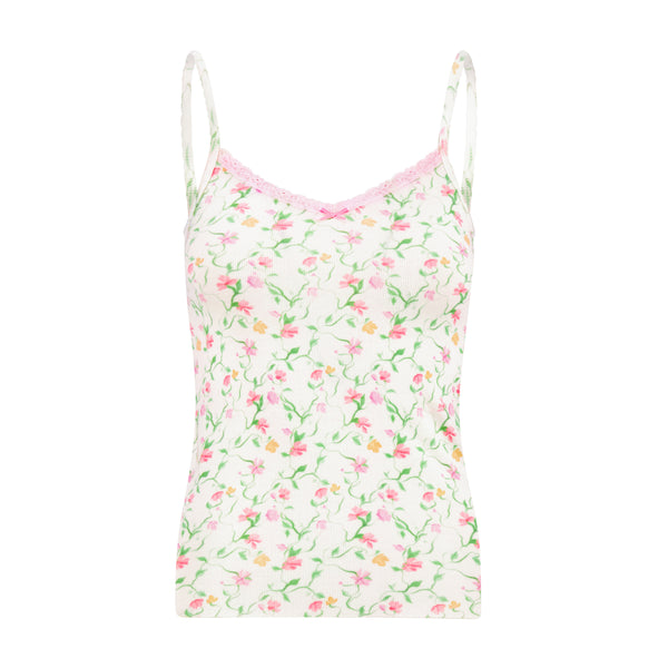 Polkadot PATTI CAMI - Sweet Pea Print