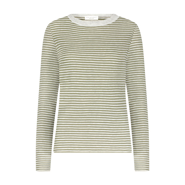 Polkadot RACHEL SLOUCHY - Sailor Stripe Loden /Heather Grey