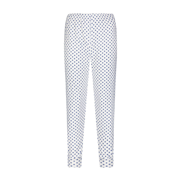Polkadot Sarah Jogger - Navy Dot Print