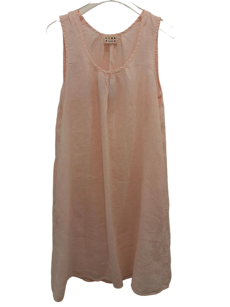 LLEA BLUE~ Steph tank linen dress