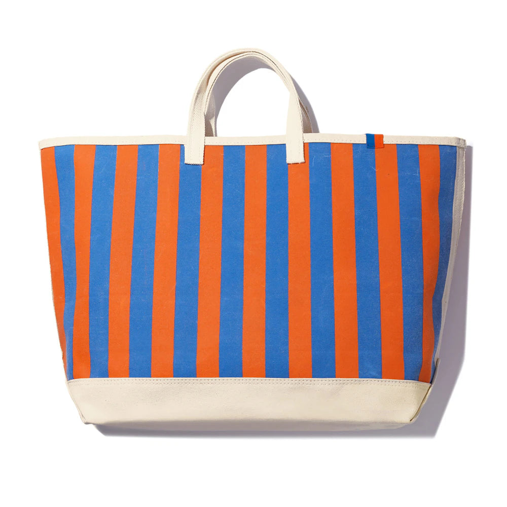 KULE~ All over striped canvas bag