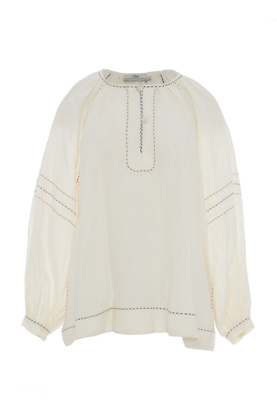 DEVOTION TWINS~ Triana linen blouse