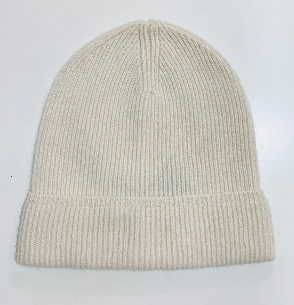 MORAY CASHMERE~ Renwick Cashmere Ribbed Beanie