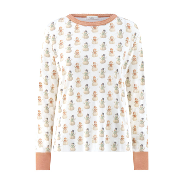 Polkadot RACHEL SLOUCHY - Vintage Snowman Print
