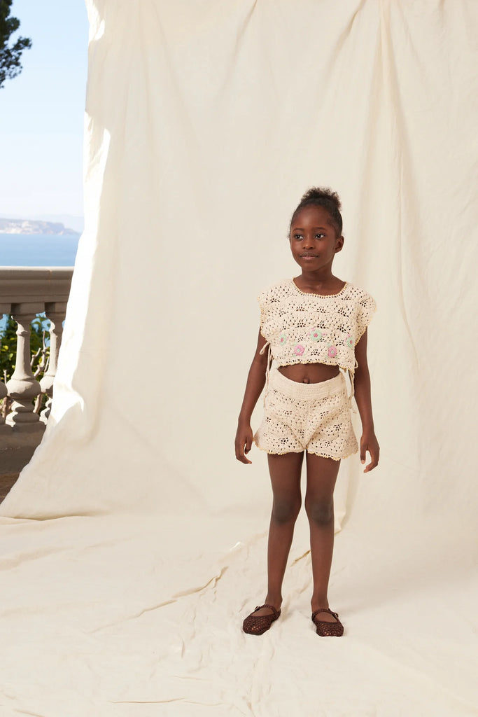 BEBE ORGANIC ~ Anais Crochet Short