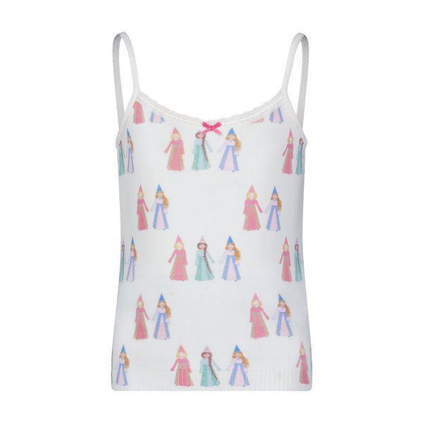Polkadot GIRLS CAMISOLE Fairy Princess Print