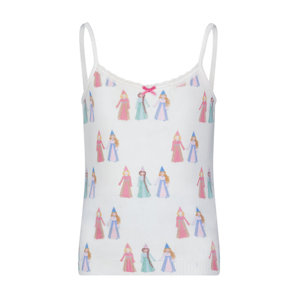 Polkadot GIRLS CAMISOLE Fairy Princess Print