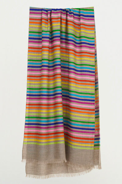 KASHMIR LOOM~Rainbow Stole