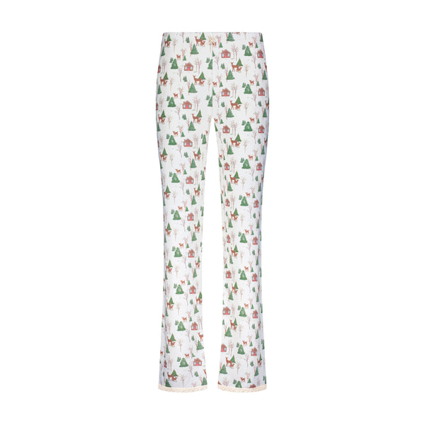 Polkadot RUSTIC DEER LONG PANT Hi Rise w Cluny