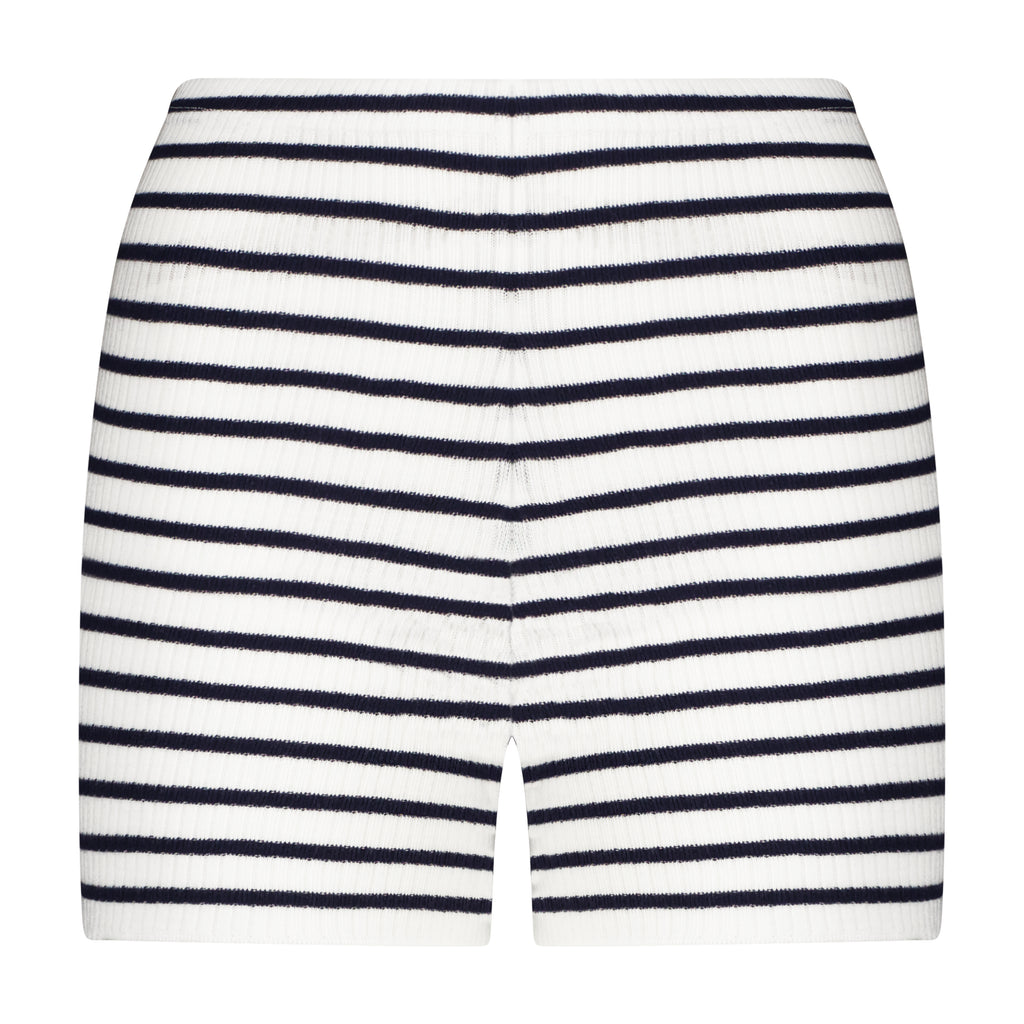 Polkadot SET Racer Back Tank & Long Short - Breton Rib Stripe