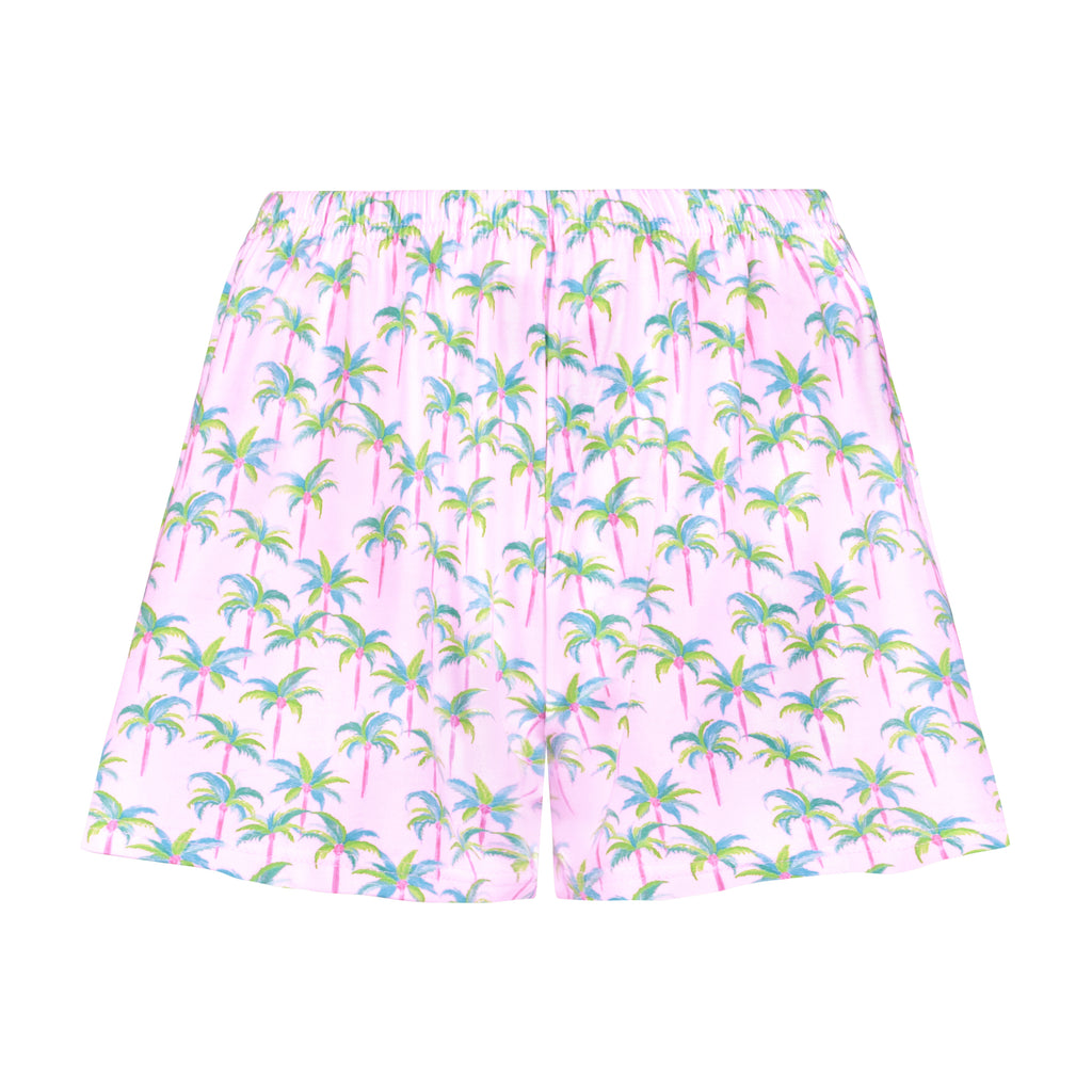 Polkadot HARRY Pajama Set - Pink Palm Print -New!
