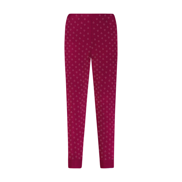 Polkadot JOGGER - Mulberry Hearts Pointelle