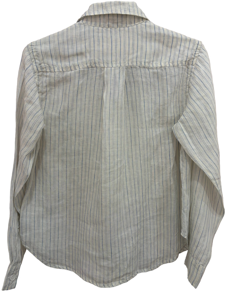 LLEA BLUE~ Hadley linen shirt