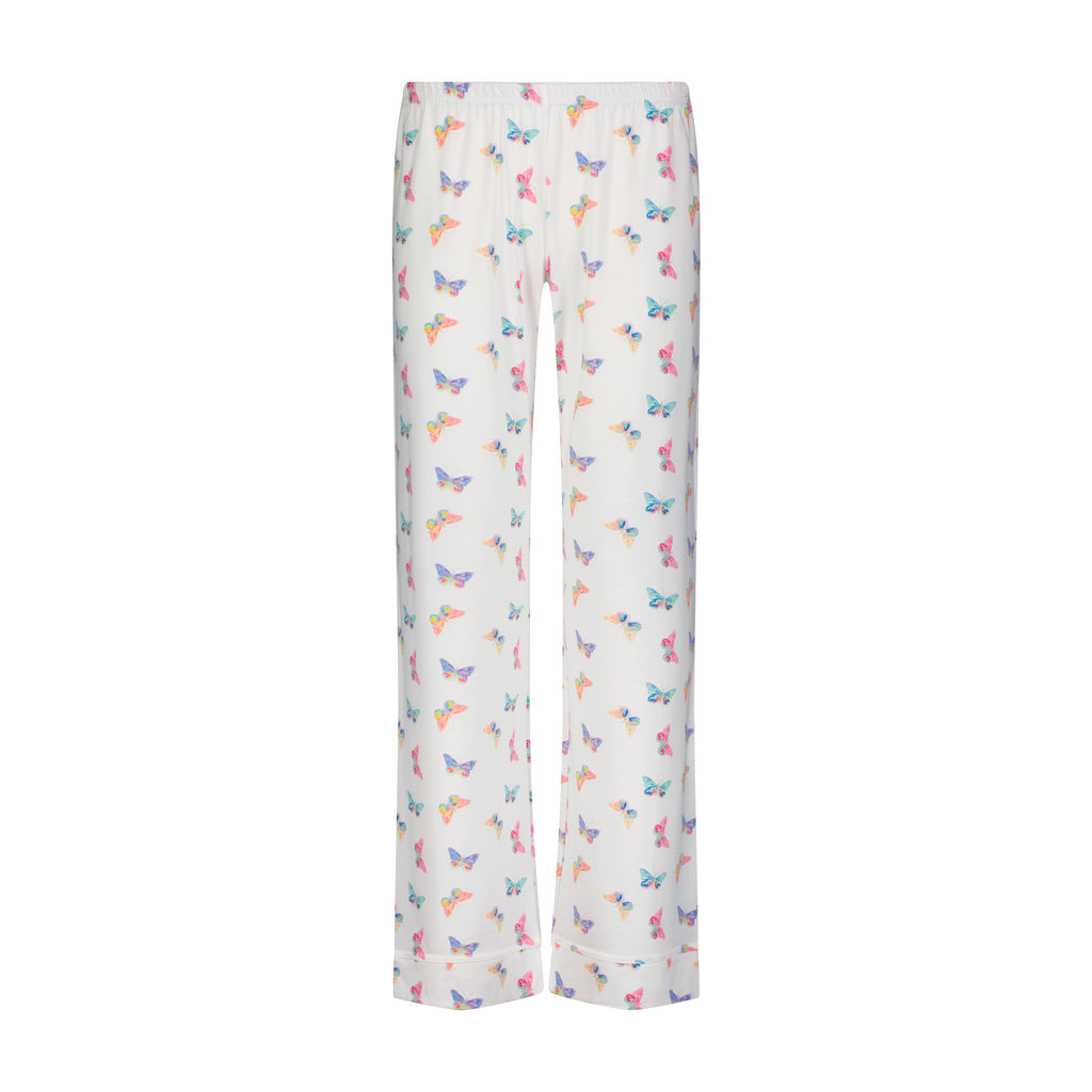 Polkadot CHARLEY Pajama Set in Butterfly Print