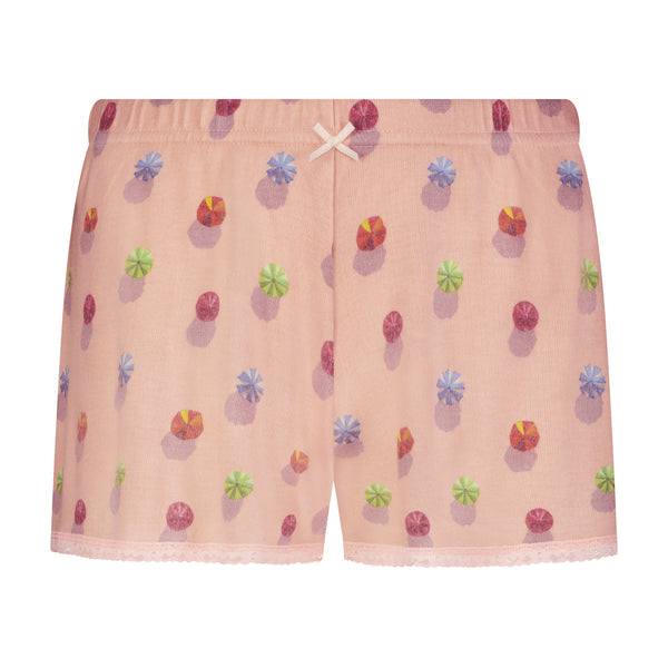 Polkadot Sally Short - Beach Umbrella Print
