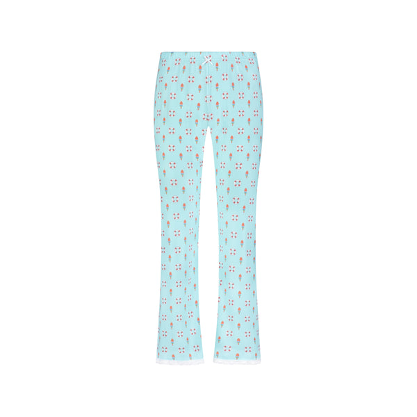 Polkadot Cropped Pant - Buoy Print
