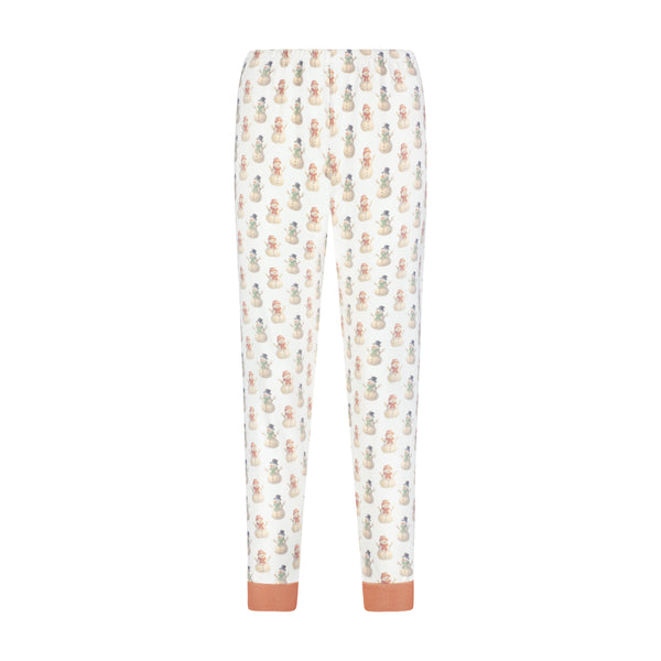 Polkadot JOGGER - Vintage Snowman Print