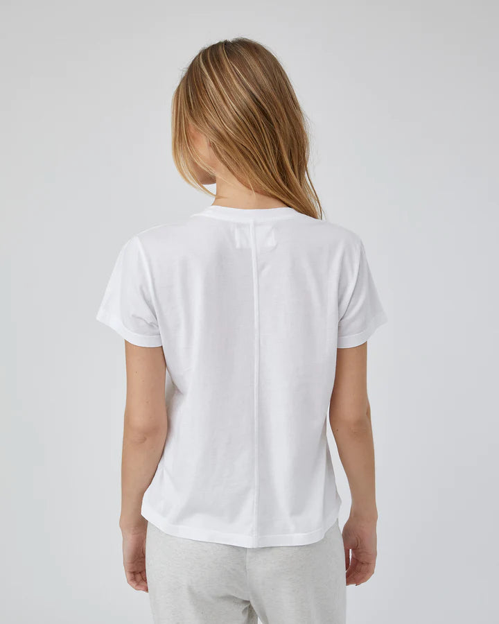 WHEAT~Charlotte Tshirt s/s cotton fill length