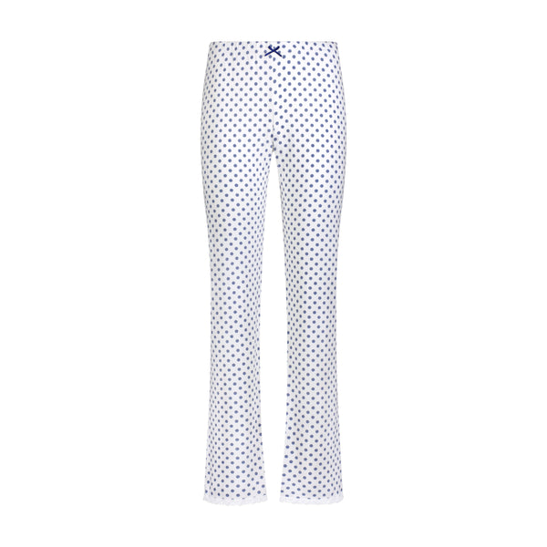 Polkadot Natalie Pant - Navy Dot Print