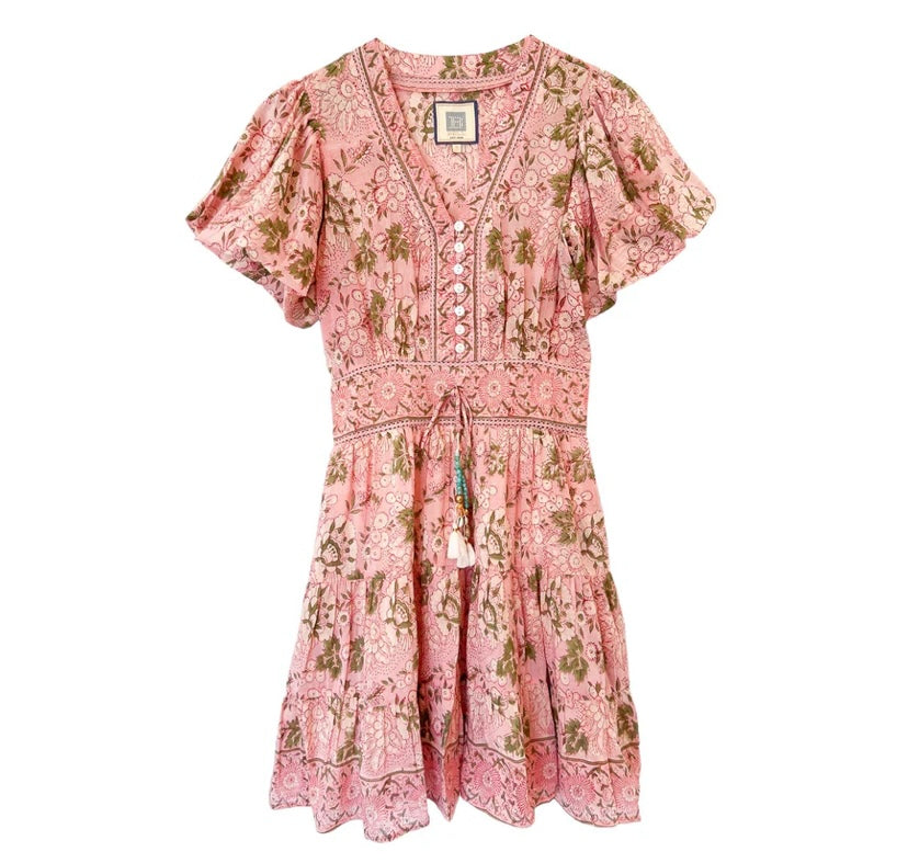 BELL~ Molly floral mini dress