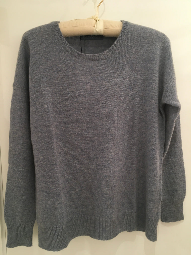 MORAY CASHMERE~ Calvine crew light sweater