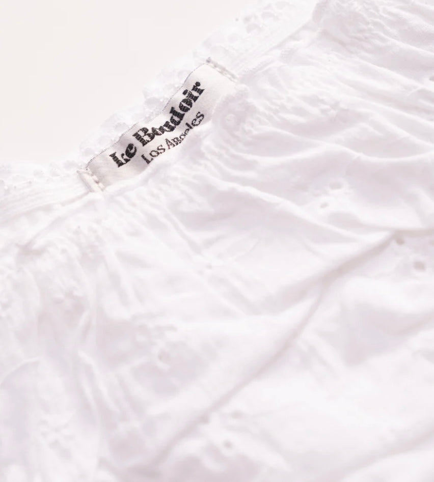 LE BOUDOIR~ Woven tanga