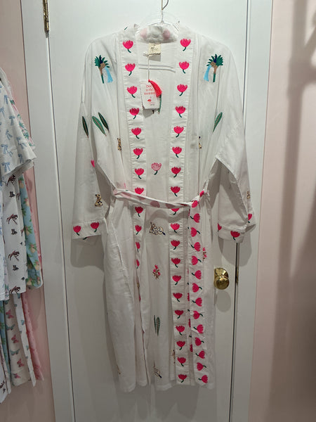 NIMO WITH LOVE~ White jungle kimono