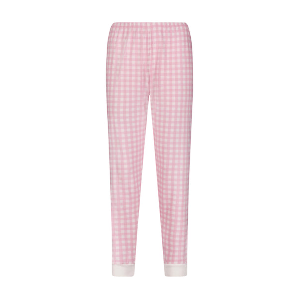 Polkadot JOGGER - Pink Large Gingham Print