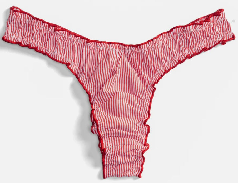 LE BOUDOIR~ Woven tanga