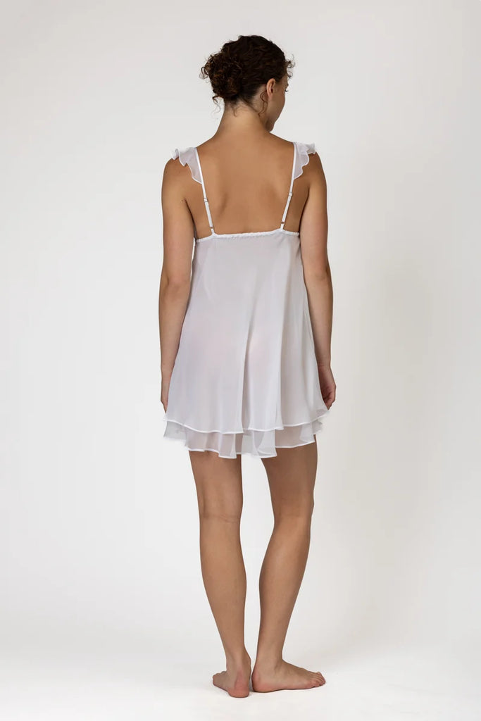 CHRISTINE DESIGNS~ Pure Chiffon Babydoll Chemise