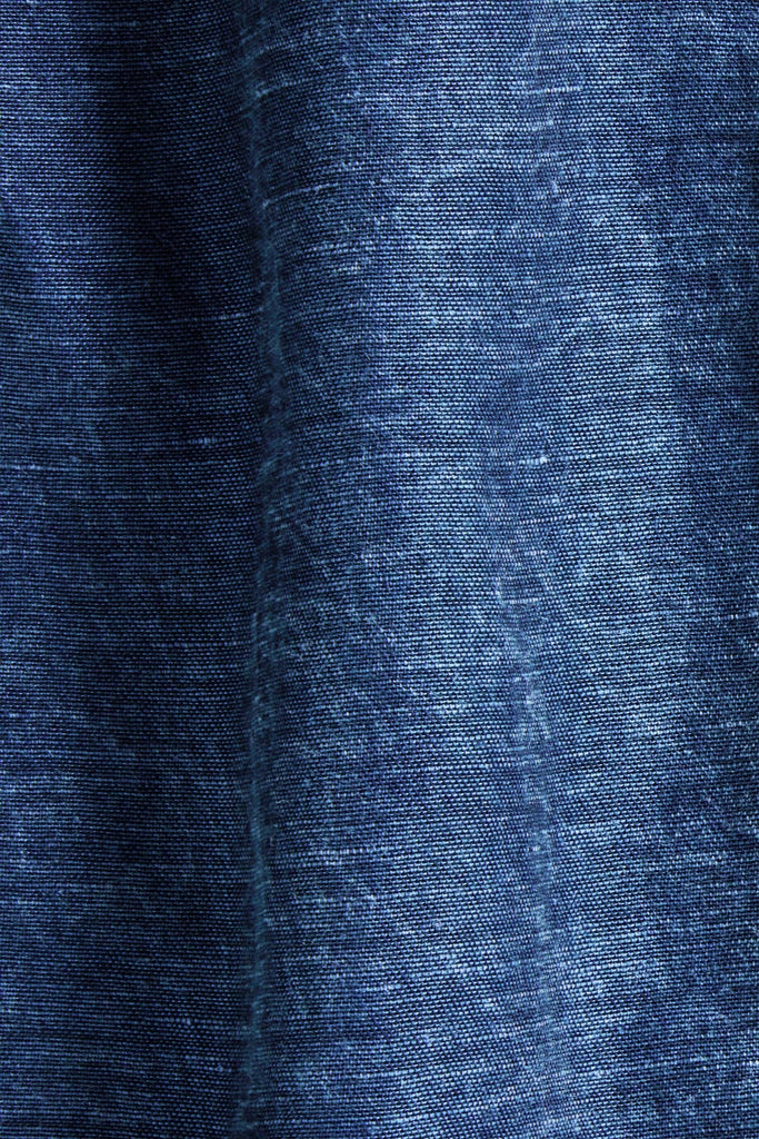 VITAMIN A~ Willa mini indigo wrap skirt
