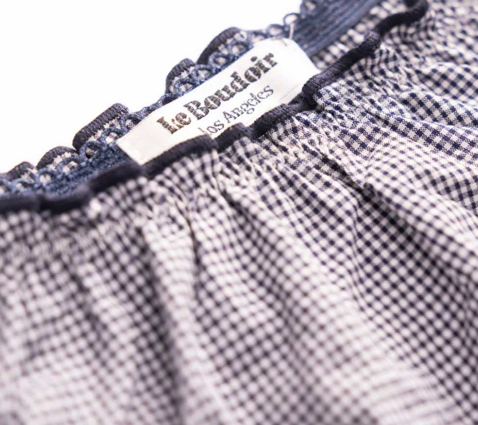 LE BOUDOIR~ Woven tanga