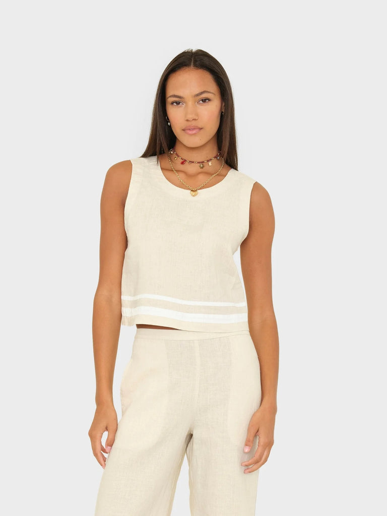 XIRENA~ Leni Linen Top