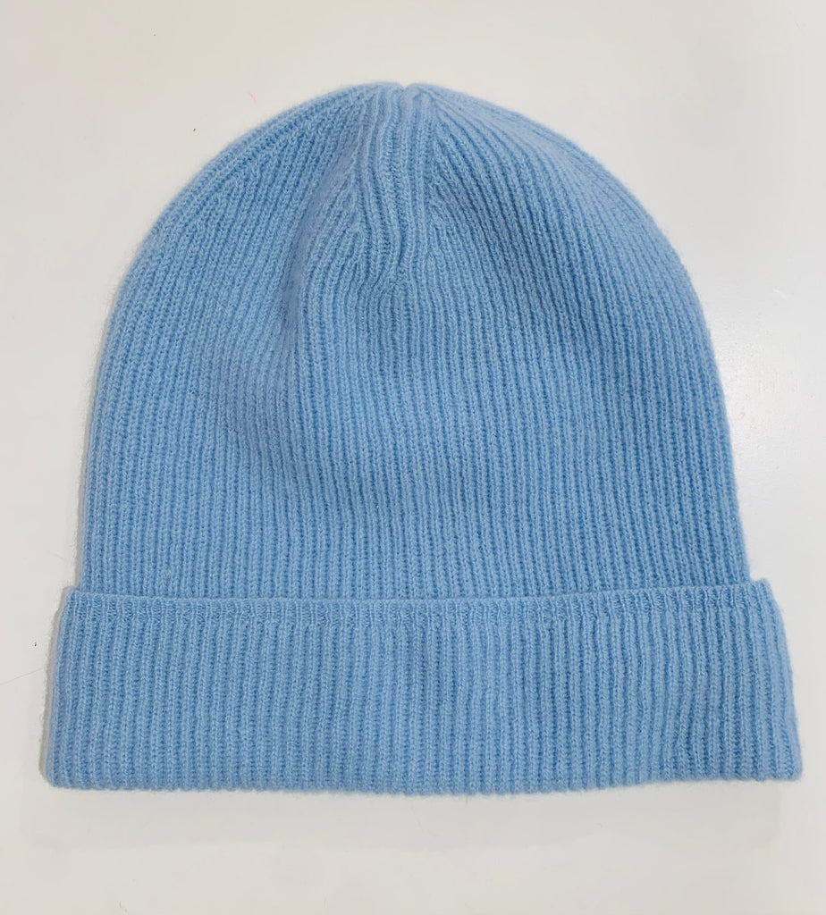 MORAY CASHMERE~ Renwick Cashmere Ribbed Beanie