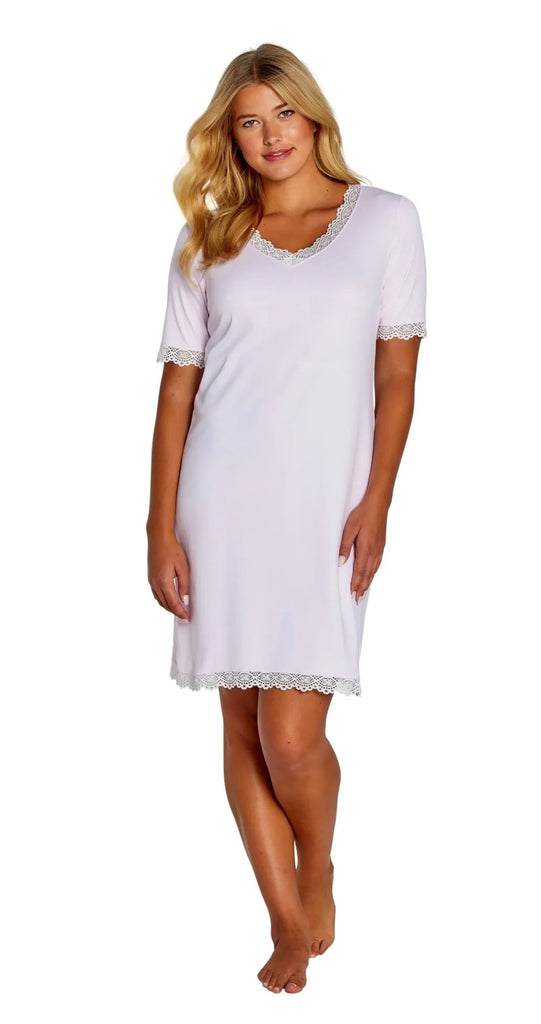 MARELLE~ Emma short sleeve chemise