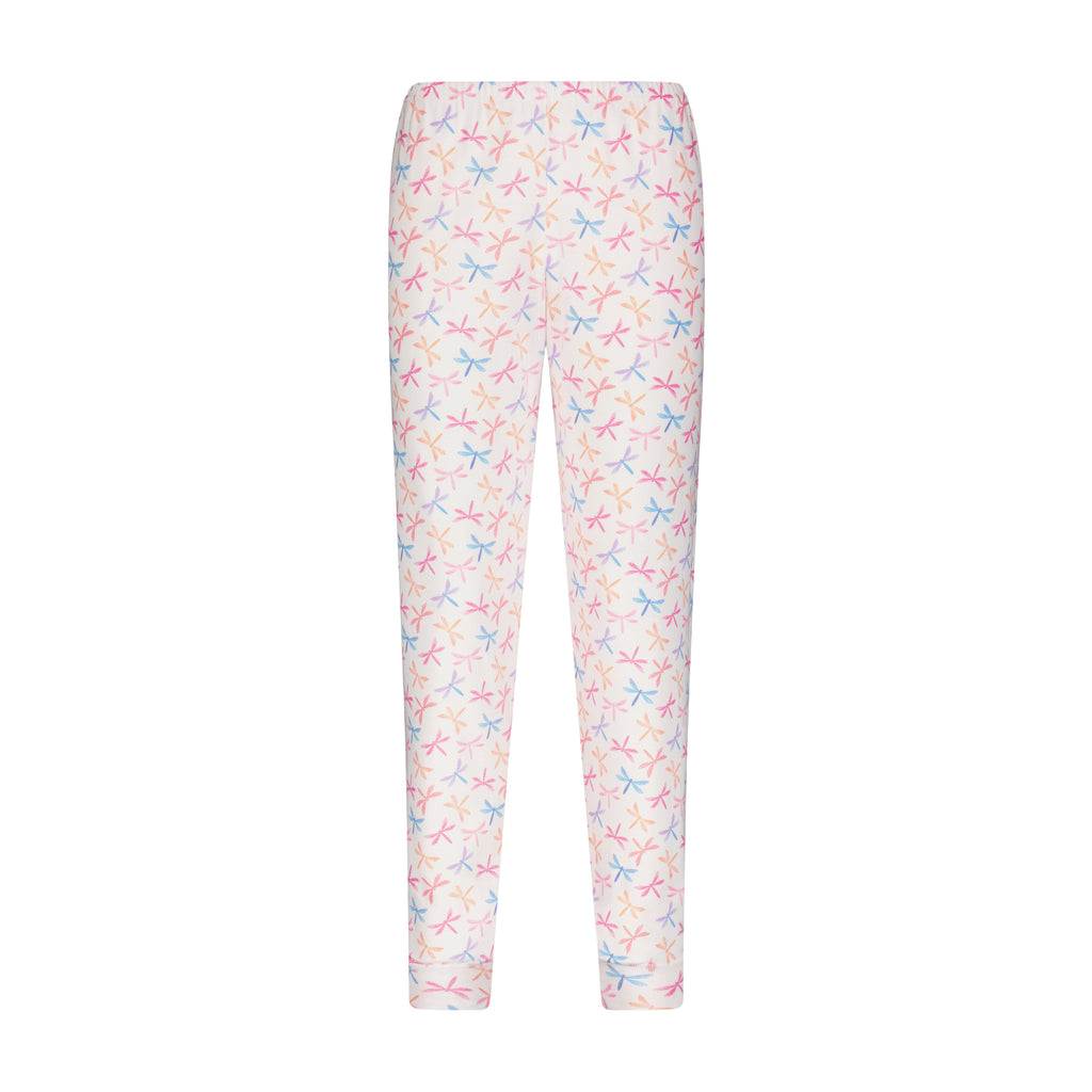 Polkadot SET Baby Crop Tee & Jogger - Dragonfly Print