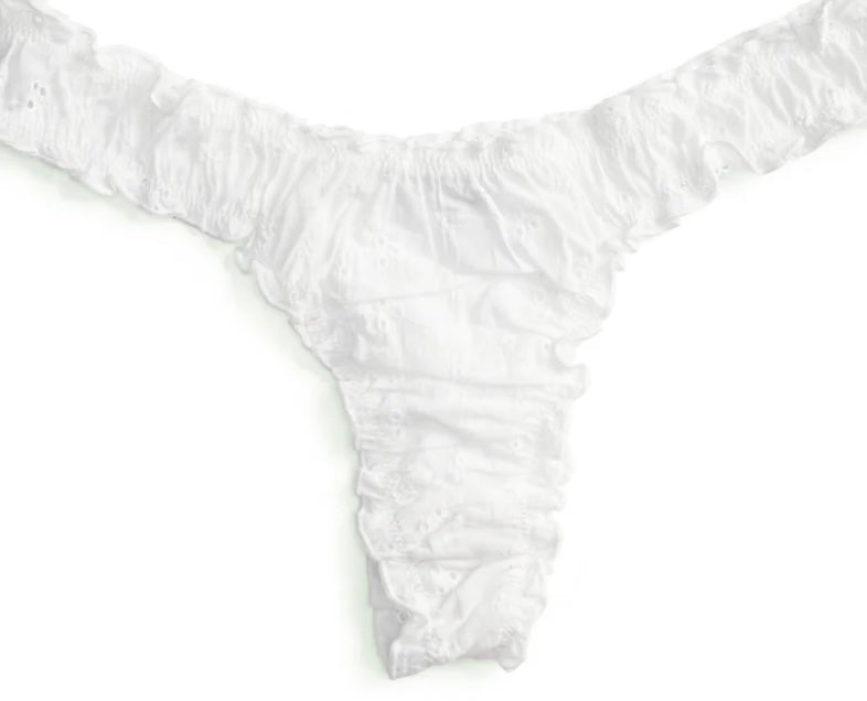 LE BOUDOIR~ Woven tanga