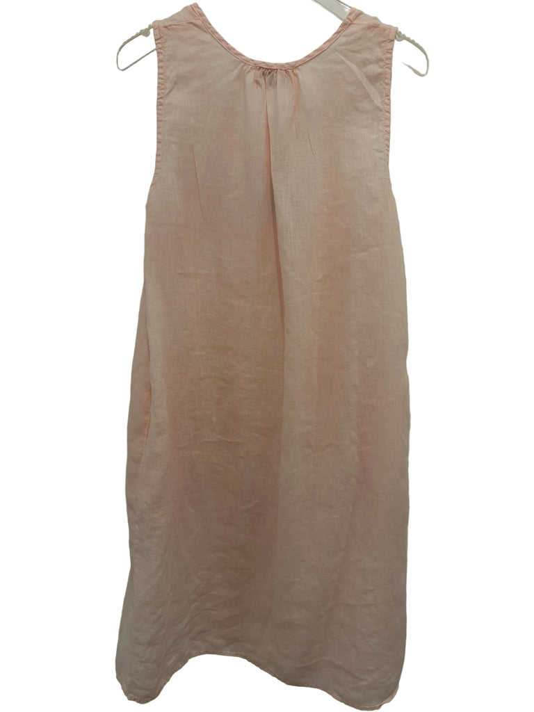 LLEA BLUE~ Steph tank linen dress