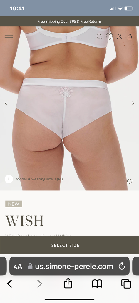 WISH~ Wish boyshort panty