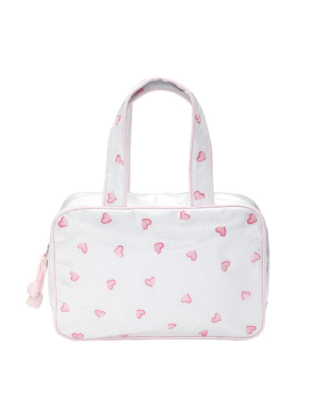 LENORA~ Heart double handle bag